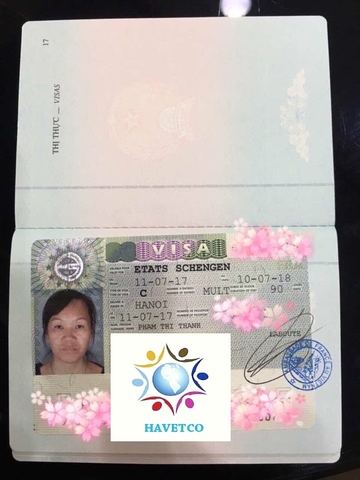 CHÚC MỪNG CHỊ THANH ĐÃ CÓ VISA PHÁP