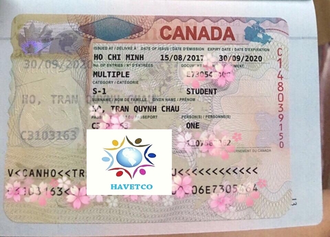 CHÚC MỪNG CHÁU HỒ TRẦN QUỲNH CHÂU ĐÃ NHẬN ĐƯỢC VISA DU HỌC PHỔ THÔNG TẠI TRƯỜNG UMC