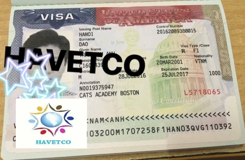 VISA DU HỌC MỸ CỦA CHÁU ĐÀO TRẦN NAM ANH