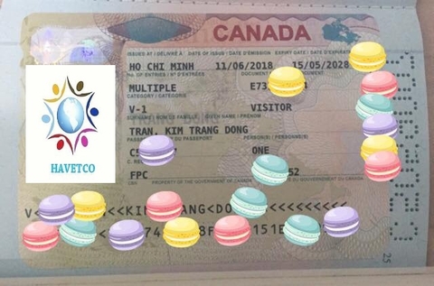 Chúc mừng chị nhận visa Canada có giá trị 10 năm!