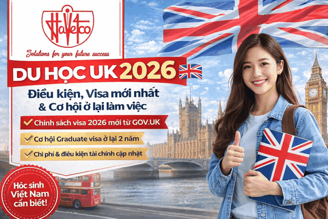Du học Anh 2026: Thông tin tổng hợp & Những chính sách mới cần biết