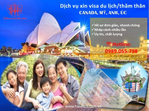 LÀM THẾ NÀO ĐỂ CÓ TẤM VISA DU LỊCH VÀ THĂM THÂN NHÂN?