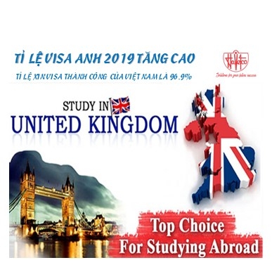 TIN MỚI: TỈ LỆ VISA UK 2019 TĂNG CAO, TRONG ĐÓ CÓ VIỆT NAM