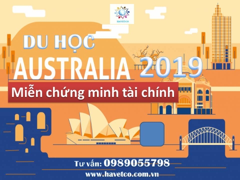 Du học Úc năm 2019 không bắt buộc IELTS - không chứng minh tài chính