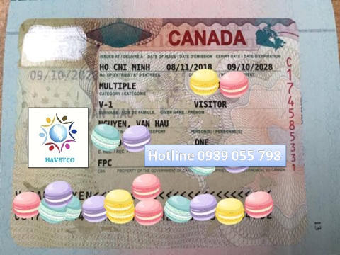 CHỈ TRONG 2 TUẦN - VISA CANADA CÓ GIÁ TRỊ 10 NĂM ĐÃ VỀ GIA ĐÌNH ANH NGUYỄN VĂN HẬU