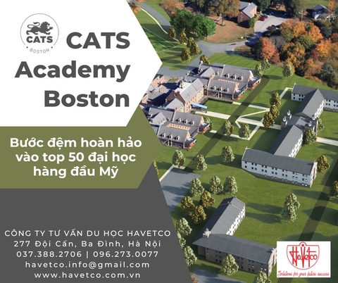 CATS Academy Boston – Bước đệm hoàn hảo vào top 50 đại học hàng đầu Mỹ