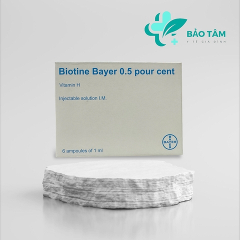 Tiêm Mọc Tóc Biotine Bayer 0.5 – Giải Pháp Hiệu Quả Cho Tình Trạng Rụng Tóc