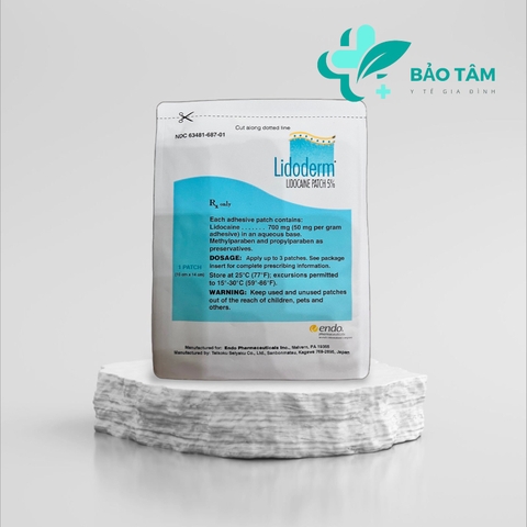 Miếng dán giảm đau Lidocaine cho người ung thư