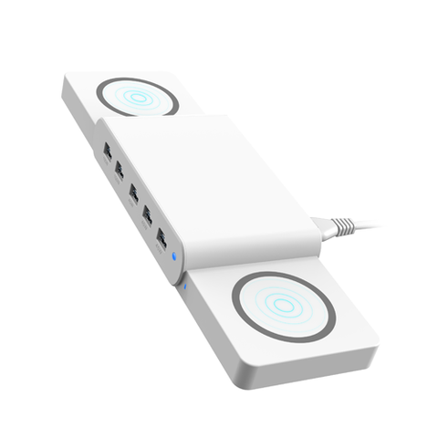 SẠC ĐA CỔNG MACBOOK HYPERJUICE ULTIMATE CHARGER 110W DUAL WIRELESS CHARGER 15W