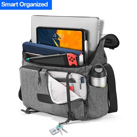 TÚI ĐEO VAI TOMTOC (USA) CASUAL MESSENGER MULTI-FUNCTION FOR ULTRABOOK 13