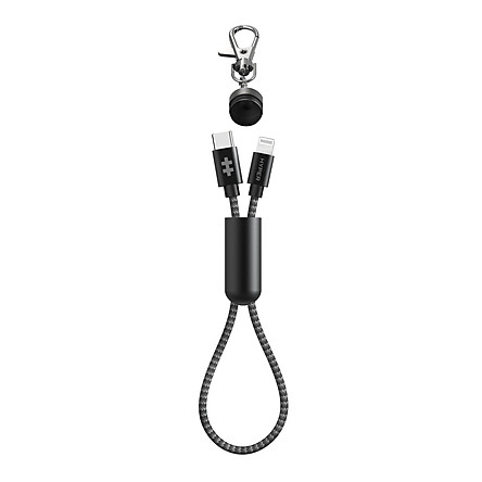 CÁP C TO LIGHTNING 18W HYPERDRIVE KEYCHAIN 0.2M MFI IPOD/IPHONE/IPAD