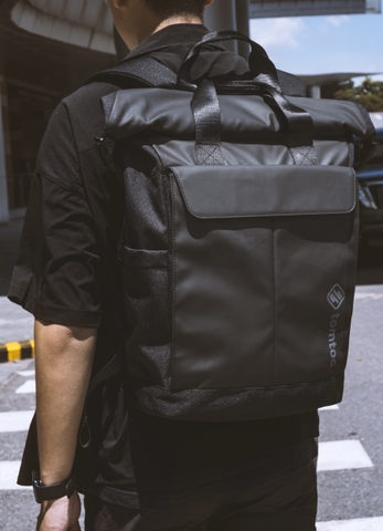 TÚI ĐEO CHÉO TOMTOC (USA) URBAN SHOULDER BAGS FOR ULTRABOOK 15″ BLACK