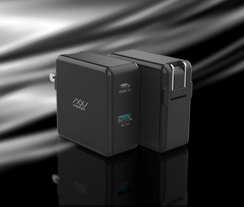 SẠC NHANH INNOSTYLE GOMAX PD 49.5W (1 USB-C PD & 1 USB A QUALCOMM QC3.0 )