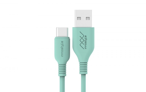 CÁP INNOSTYLE JAZZY USB-A TO USB-C 1.5M HỖ TRỢ SẠC NHANH 15W