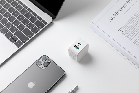 SẠC NHANH INNOSTYLE MINIGO PRO III DUAL PD/QC3.0 20W WHITE