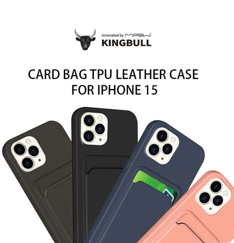 ỐP LƯNG MIPOW IPHONE 15 PRO MAX CARD BAG TPU LEATHER CASE