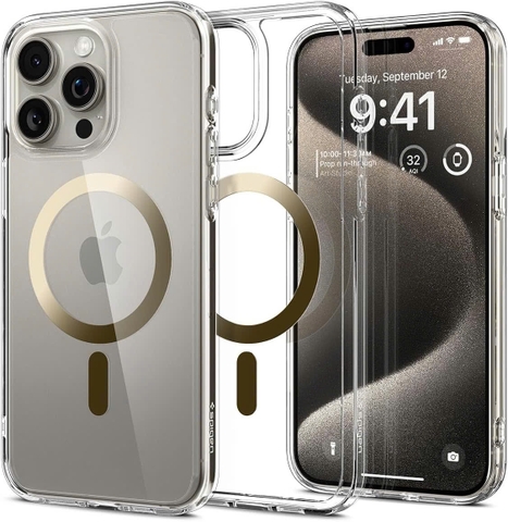 Ốp lưng Spigen Ultra Hybrid MagFit iPhone 15 Pro Max (2023)