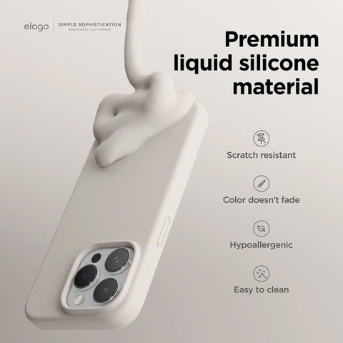 ỐP LƯNG ELAGO SILICONE CASE IPHONE 15 PROMAX