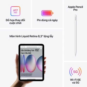 IPAD MINI 7 NEW ( 2024 )