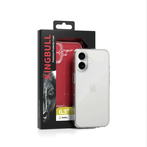 Ốp Lưng Mipow Kingbull Tempered Glass Transprent iPhone 17 Series 2025
