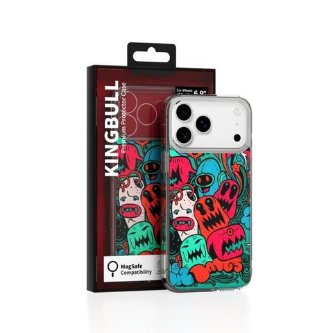 Ốp Lưng Magsafe Mipow Kingbull ViralX iPhone 17 Pro Max Monster Party