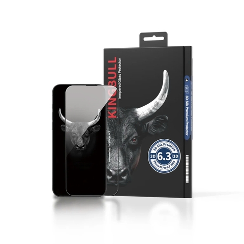 Kính Cường Lực Trong Suốt Mipow Kingbull 3D Silk Premium iPhone 17 Series