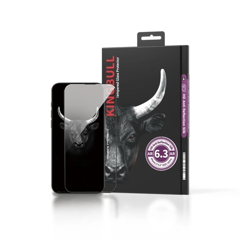 Kính Cường Lực Chống Phản Quang Mipow Kingbull HD Anti-Reflection Silk iPhone 17 Series