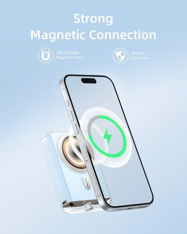 SẠC DỰ PHÒNG HÍT TỪ TÍNH INNOSTYLE TRANSIMAG 15W (WIRELESS) PD 20W 10000 mAh – IQ20
