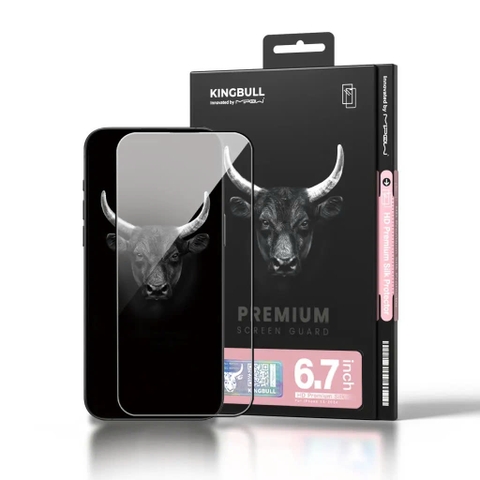 CƯỜNG LỰC MIPOW KINGBULL IPHONE 16 PLUS HD PREMIUM SILK – BJ603-BK