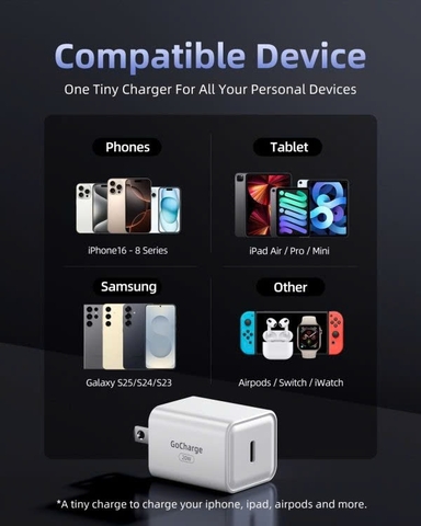 SẠC NHANH INNOSTYLE 20W CÔNG NGHỆ MỚI GOCHARGE PD/PPS