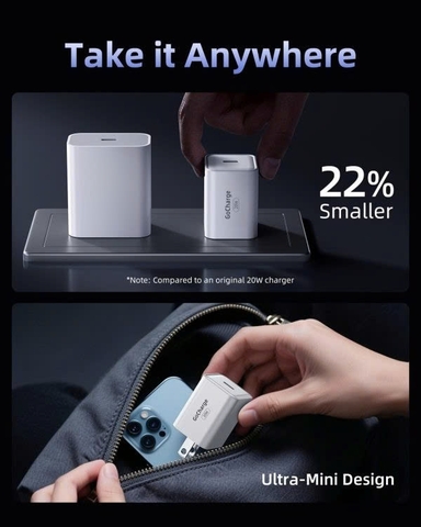 SẠC NHANH INNOSTYLE 20W CÔNG NGHỆ MỚI GOCHARGE PD/PPS