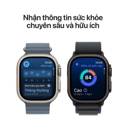 Apple Watch Ultra 3 ( GPS + Cellular ) - Mặt Natural Titanium 49mm - Dây Trail Loop