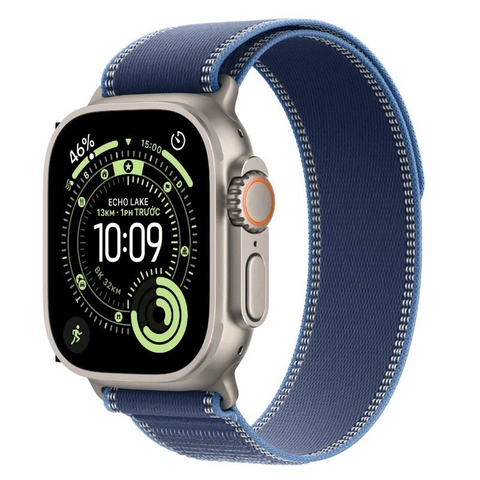 Apple Watch Ultra 3 ( GPS + Cellular ) - Mặt Natural Titanium 49mm - Dây Trail Loop