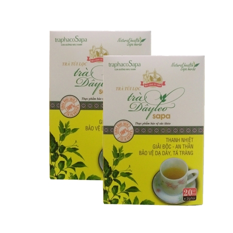 Trà dây trị dạ dày với quy cách mới, tiện lợi cho người sử dụng.