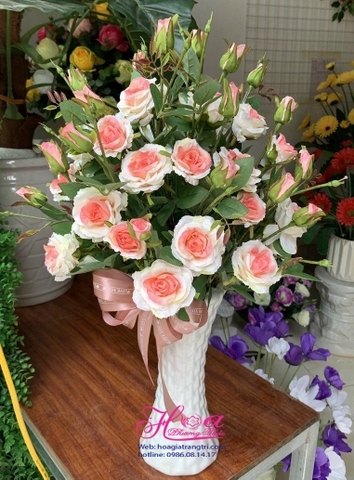 Bình hoa hồng lộc