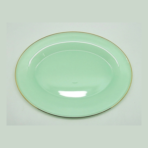 Đĩa oval Opal Xanh ngọc 28cm - 950CJ
