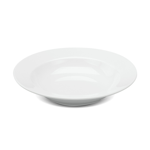 Đĩa xúp Minh Long trắng 17cm