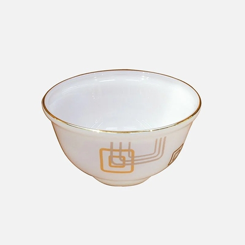 Bát chấm Opal Kẻ vuông 9cm - 730AS