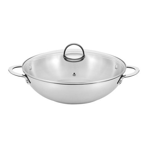 Chảo lẩu inox 5 đáy sử dụng bếp từ Catania CTP-5324 32cm