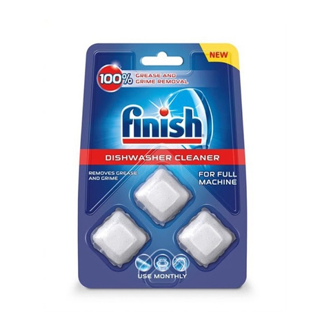 Viên vệ sinh máy rửa bát Finish vỉ 3 viên