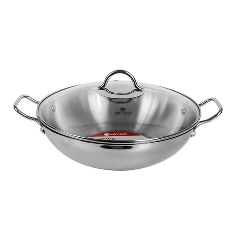 Chảo xào inox 3 lớp đáy liền Elmich Trimax EL-3797 28cm