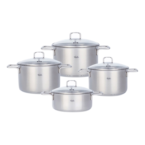 Bộ nồi Inox cao cấp Fissler Hamburg 4 món