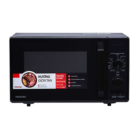 Lò vi sóng cơ Toshiba MW2-AG24PC(BK) 24L có nướng