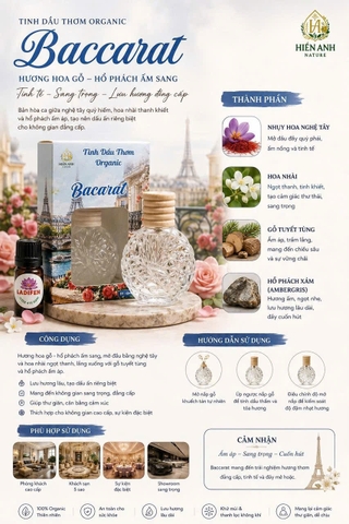 Tinh dầu thơm Organic 10ml