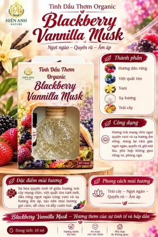 Tinh dầu thơm Organic 10ml