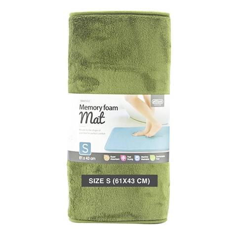 Thảm chùi chân Lock&Lock Memory Foam size S MAT512GRN