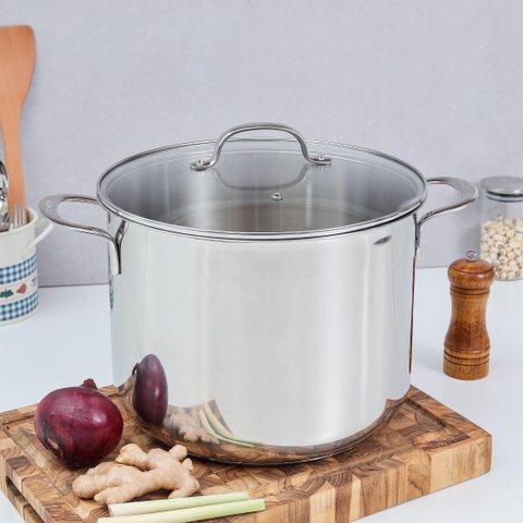 Nồi luộc gà inox 304 Kaiyo 12L - 28cm