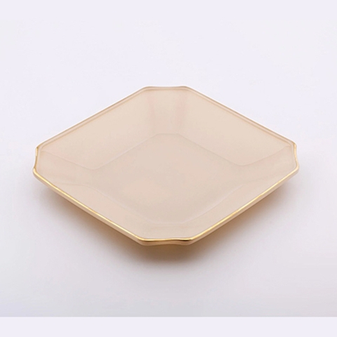 Đĩa vuông Opal Nâu 20cm - 450CL