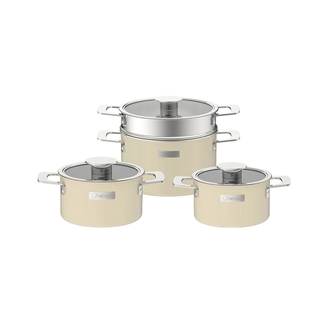 Bộ nồi inox liền khối Elmich Hera EL-8232 (16,20, Nồi hấp 22cm)
