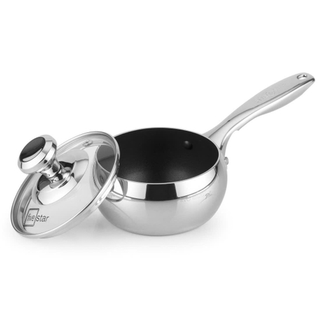 Quánh chống dính Fivestar 3 lớp dáng quả táo 12cm